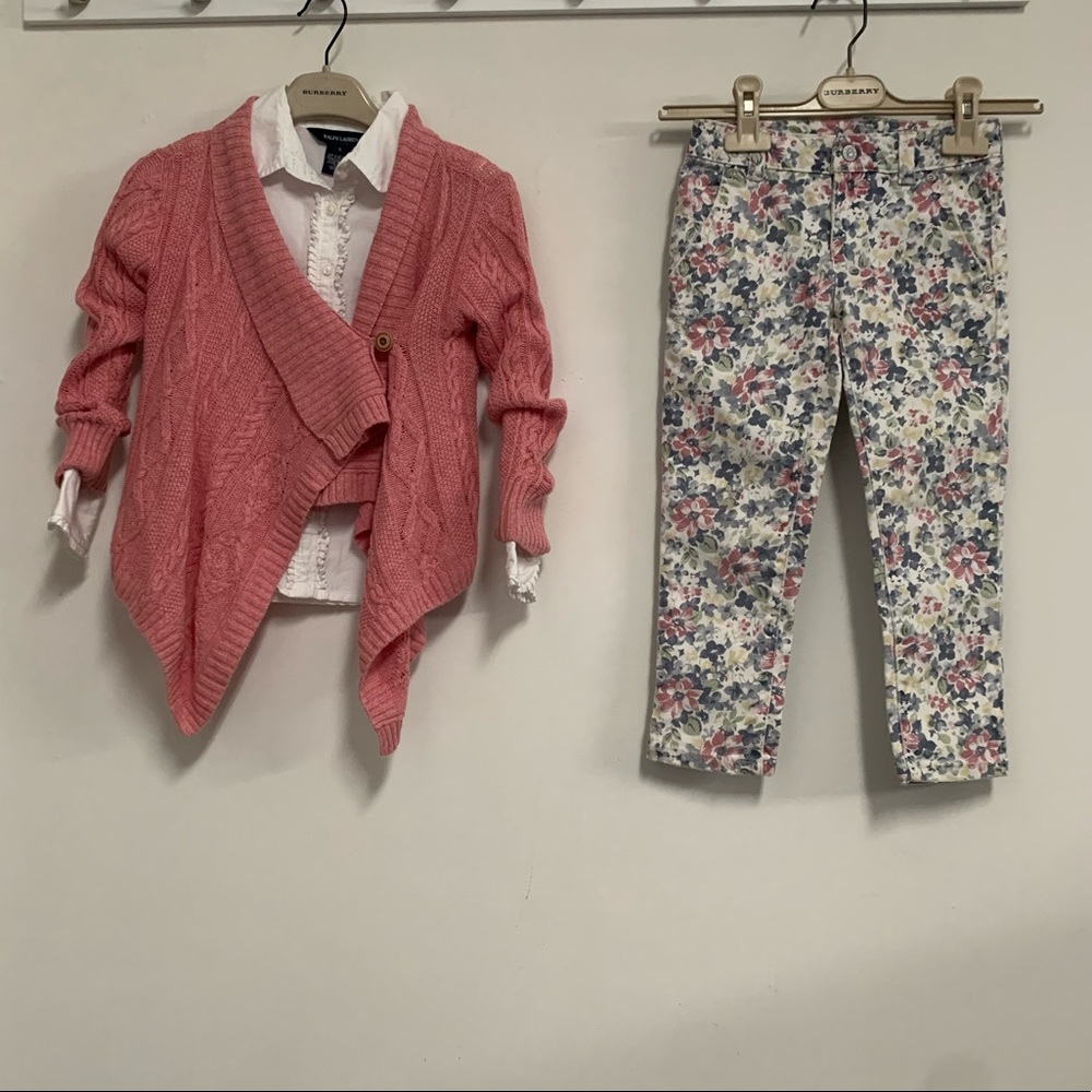 Ralph Lauren Get Ready for Spring 3 piece Floral Set